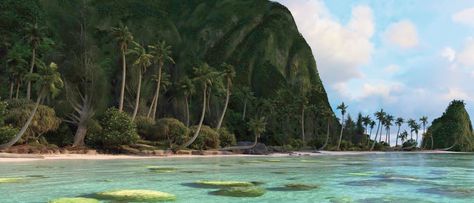 Disney Animation research has released production assets for anyone to download. Motunui Island, Setting Inspiration, Disney Free, Surface Modeling, Animation Studios, Design 2023, Walt Disney Animation Studios, Walt Disney Animation, Motion Blur