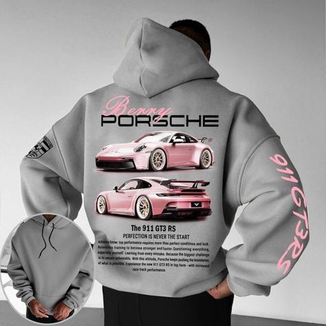 Alyssa Core, Car Hoodie, Porsche Car, Aesthetic Hoodies, Pull Over Hoodie, Casual Home, Style Hoodie, Car Enthusiast, Pullover Designs