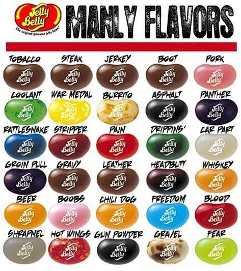 Jelly Belly Flavors, Desperate Man, Jelly Bean Flavors, Bean Boozled, Jelly Belly Beans, Chili Dogs, Hot Wings, Fun Recipes, Funny Food