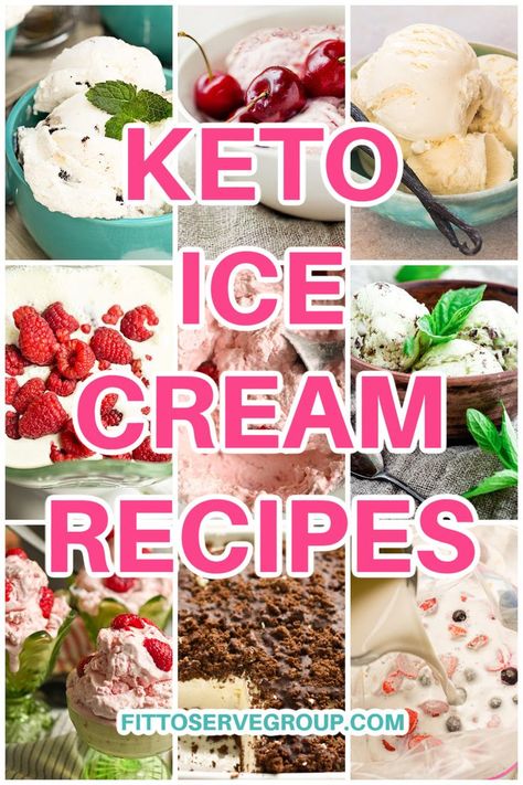 images of many keto ice cream recipes Low Sugar Ice Cream, Cuisinart Ice Cream Maker Recipes, Keto Ice Cream Recipes, Low Carb Ice Cream Recipe, Low Fat Ice Cream, Homemade Ice Cream Recipes Machine, Sugar Free Ice Cream, Ice Cream Recipes Machine, Cuisinart Ice Cream Maker