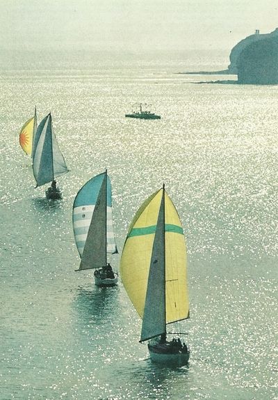 Sailing Aesthetic, Vintage National Geographic, Vintage Sailing, San Diego Bay, Point Loma, Run Out, Sailboats, Yachts, National Geographic