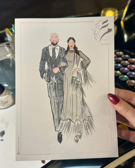 Bringing the magic of live sketching💕 Let’s make your wedding truly unforgettable! 💖✨ Wedding Sketch, Live Illustration, Live Sketching, Dress Watercolor, Illustration Example, Event Illustration, Live Art, Wedding Painting, Art Commissions