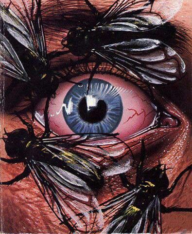 Bug eyed Advanced Higher Art, Horror Book Covers, Surreal Artwork, Candy Art, Insect Art, Alien Art, Dark Art Illustrations, Arte Inspo, Scary Art