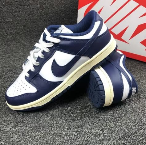 Nike Dunk low retro navy blue sneakers for women Nike Navy Blue Shoes, Nike Shoes Navy Blue, Navy Blue Nike Dunks, Nike Dunk Low Navy Blue, Nike Dunk Low Midnight Navy, Dark Blue Nike Dunks, Navy Dunks Outfit, Dark Blue Dunks, Dark Blue Nike Shoes