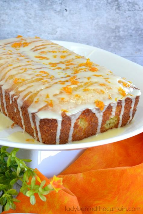 The Best Orange Pound Cake Orange Pound Cake, Moist Cake Recipe, Cakes To Make, Greek Cooking, Different Cakes, Greek Food, Loaf Cake, Orange Cake, Almond Cakes