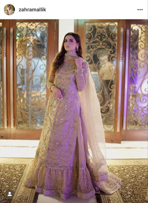 Zahra Malik Dresses, Unique Bridal Looks, Casual Bridal Dress, Eid Outfit Ideas, Pakistani Party Wear Dresses, Pakistani Women Dresses, Shadi Dresses, Asian Bridal Dresses, Latest Bridal Dresses