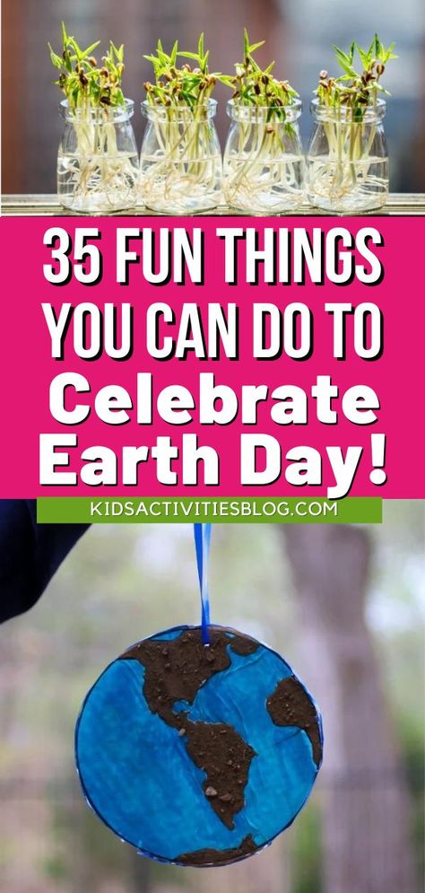 35+ Fun Things You Can Do To Celebrate Earth Day. Every year, Earth Day happens on April 22. Let’s plan for this year when Earth Day falls on Monday, April 22, 2024. Earth Day is a wonderful opportunity to teach our kids more about protecting planet Earth. We can teach them about the 3Rs — recycling, reducing, and reusing — as well as how plants grow, among so many other fun activities. Let’s throw a big celebration for Mother Earth with these fun Earth Day Activities. Earth Week Activities Kindergarten, Earth Day With Toddlers, Earth Day Fun Activities, Earth Day Celebration Ideas For School, World Day Activities For Kids, Recycle Crafts For Preschool Earth Day Activities, Earth Day Reggio Emilia, Earth Day 2024 Activities, Middle School Earth Day Activities