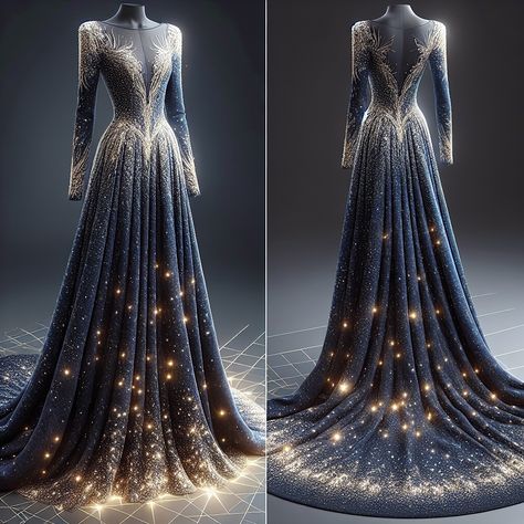 Perfect for fans of #acotar, this gorgeous #gown is on our production list- and on the wish lists of our friends! I don’t know about y’all, but the first time I read #acomaf I was utterly obsessed with the outfits of the Night Court, and to design ones of my own is a dream come true. If you want to see this made, don’t forget to support our #GoFundMe and #Shopify sites! We’re a one-(broke-)woman business and without your help our new products will remain beautiful on paper. #supportsmallb... Nesta Night Court Dress, Night Court Wedding Dress, Night Court Dresses Acotar Style, Acotar Starfall Dress, Acotar Night Court Fashion, Night Court Dress, Acotar Dress, Velaris Starfall, Acotar Shifting