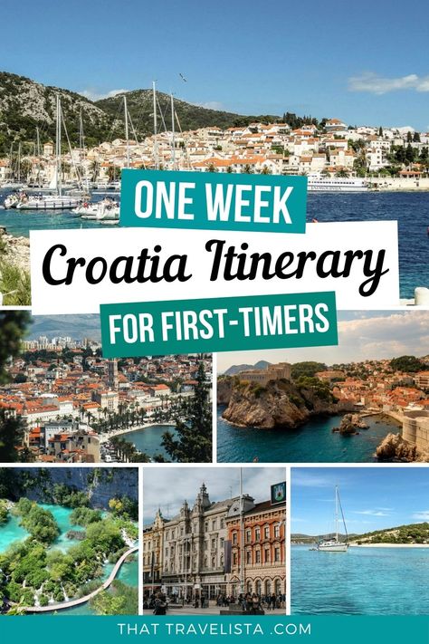 Croatia Itinerary, Croatia Vacation, Croatia Travel Guide, Croatia Beach, Croatia Holiday, Dalmatian Coast, Visit Croatia, Plitvice Lakes, Backpacking Europe