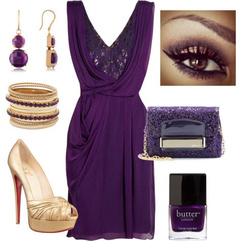 "Dressy" by honeybee20 on Polyvore Winter Skirts, Date Night Outfit Ideas, Fiesta Outfit, Night Outfit Ideas, Purple Outfits, Purple Shoes, Dressed To The Nines, Soft Autumn, Diva Fashion