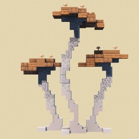 Minecraft Boardwalk Ideas, Minecraft End Island Transformation, Pig Statue Minecraft, Easy Custom Tree Minecraft, Giant Spruce Tree Minecraft, Minecraft Gnome Statue, Tall Minecraft Builds, Elden Ring Minecraft Build, Minecraft Giant Tree Blueprint