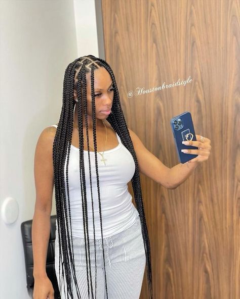 Black Kids Braids Hairstyles, Knotless Box Braids, Kids Curly Hairstyles, Big Box Braids Hairstyles, Hair Scarf Styles, Box Braids Hairstyles For Black Women, Cute Box Braids Hairstyles, Quick Braided Hairstyles, Girls Braids