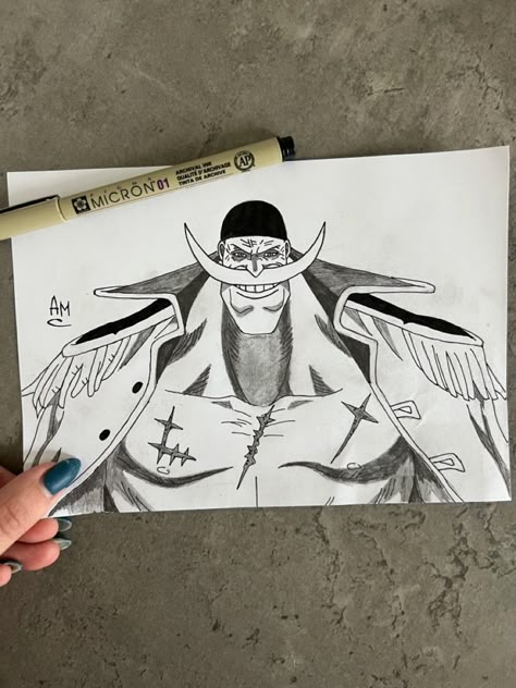 White Beard One Piece Drawing, Whitebeard One Piece Drawing, Whitebeard One Piece Sketch, White Beard Drawing, Whitebeard One Piece Fanart, White Beard One Piece, One Piece Edward Newgate, One Piece Sketch, Barba Blanca One Piece