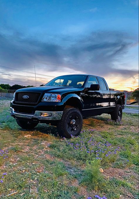 11th gen f150, 2005 2008 Ford F150, 2005 F150, 2005 Ford F150, Ford F150 Custom, 2006 Ford F150, 2004 Ford F150, Dream Trucks, Jacked Up Trucks, Regular Cab