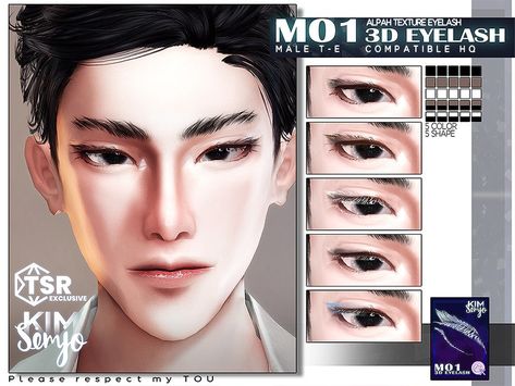 The Sims Resource - TS4 Male 3D EYELASHES_01 Sims 4 Cc Eyebags Male, Sims 4 Cc Male Lips Shape, The Sims 4 Male Eyelashes, Sims 4 Cc Eyelids Male, Sims 4 Cc Eyes Preset Male, Sims 4 Cc Male Body Shape, Sims 4 Cc Male Asian Eyes, Sims Resource Eyelashes, Sims 4 Male Cc Makeup