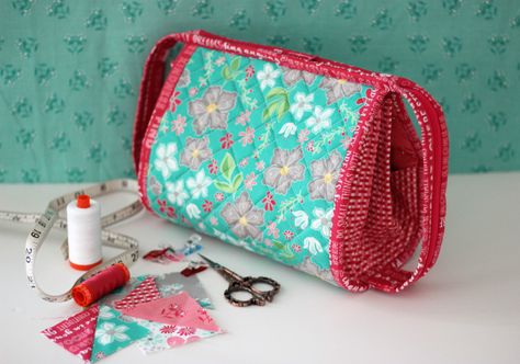 Accordion Bag, Sew Together Bag, Sewing Handbag, Diy Makeup Bag, Zippered Pouches, Sew Bags, Sewing Things, Tote Bags Sewing, Sewing Purses