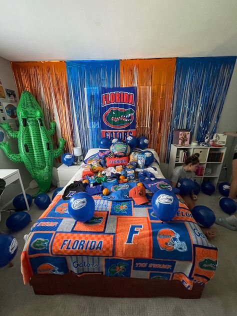 Uf Bed Party, Technology Bed, College Bed, Bed Party, Florida Gators Football, Florida Institute Of Technology, College Bedding, College Acceptance, Colleges In Florida