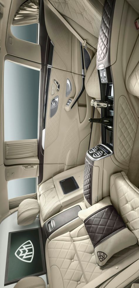 Mercedes-Maybach S600 Pullman Interior by Levon Mercedes Pullman 600, S580 Maybach, Maybach Interior, Manifesting Future, Mercedes Maybach S600, Maybach S600, Benz Maybach, Mercedes Benz Maybach, Mercedes Maybach