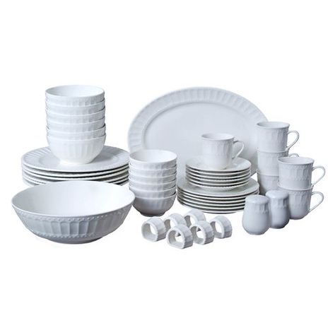 Is there anything more timeless than a lovely white dinnerware set? Don’t miss these 50 gorgeous white dish sets, all… White Dinnerware Sets, Serveware Set, White Dinnerware Set, Square Dinnerware Set, Serve Ware, White Dinner, White Dinnerware, White Dishes, Décor Diy