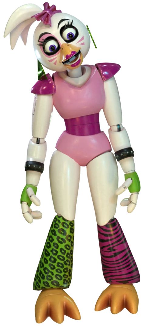 Five Nights At Freddy's Glamrock Chica, Glamrock Chica Inspired Outfit, Chika Cosplay Fnaf, Glam Rock Chica Fnaf, Glamrock Chica Cosplay, Glamrock Chica Fanart, Chica Costume, Rockstar Chica, Glamrock Chica Fnaf