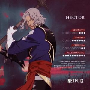 Hector (animated series) | Castlevania Wiki | Fandom Higher Vampire, Castle Vania, Castlevania Lord Of Shadow, Castlevania Netflix, Miss Marvel, Alucard Castlevania, Castlevania Anime, Humans And Animals, Netflix Anime