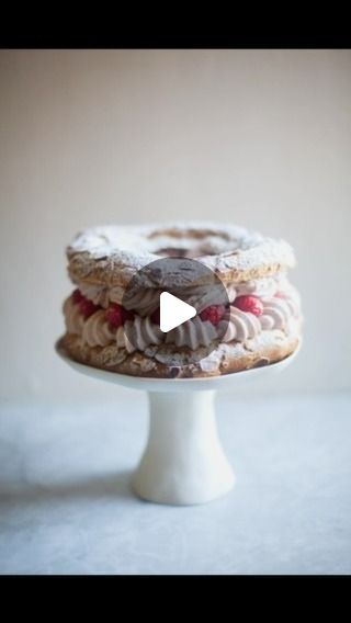 Zoë François on Instagram: "Raspberry Paris-Brest! Even the most classically elegant dessert can be made brighter with fresh raspberries and this Paris-Brest is my proof. A beautiful and delicious blush colored pastry cream, tucked into a wheel of perfectly baked pâte à choux (think a circular eclair) and adorned with fresh raspberries. Swapping the typically used praline for a raspberry quick jam makes it lighter and a lovely summer version. Even though this pastry has a few components, it is all quite simple to make. I hope you’ll give it a try! ♥️

Comment “Paris Brest” and I’ll send the recipe link to your DM. Or you can find it linked in my @zoebakes bio.

#parisbrest #zoebakes #pastrychef #pateachoux #pastrycream #raspberries" Raspberry Paris Brest, Quick Jam, Paul Hollywood, Paris Brest, Kinds Of Desserts, Fresh Raspberries, Elegant Desserts, British Bake Off, How To Make Jam