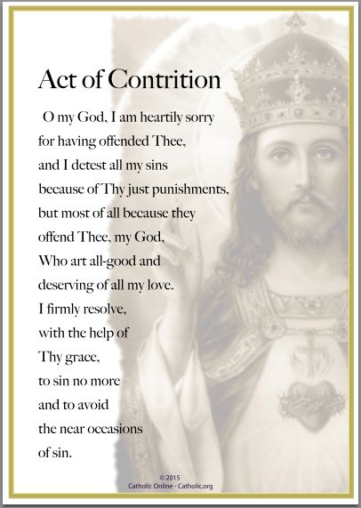 Act Of Contrition Prayer Catholic, Prayers Before Surgery, Act Of Contrition, Prayers Catholic, Rosary Prayers Catholic, Gk Chesterton, Catholic Beliefs, Apostles Creed, Catholic Family