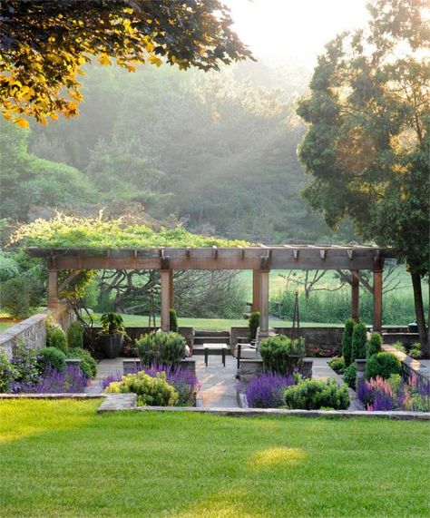 Sunken Garden, Garden Vines, Have Inspiration, Garden Photography, Backyard Garden Design, Pergola Patio, Beautiful Backyards, Garden Care, Perfect Garden