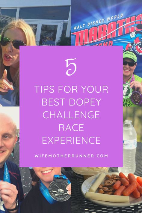 5 Tips For Your Best Dopey Challenge Race Experience | Wife Mother Runner Dopey Challenge Nails, Dopey Challenge, Become A Runner, Walt Disney World Marathon, Disney Marathon, Mother Runner, I Love To Run, Running Plan, Classic Disney Characters