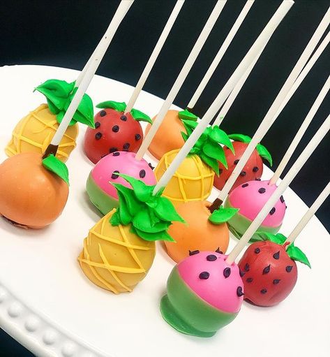 Alyssa's Cakery (@alyssascakery) • Instagram photos and videos Fruit Cake Pops, Dancing Fruit Birthday Party, Dancing Fruit, Fruit Birthday Party, Coco Melon, Flamingo Baby Shower, Fruit Birthday, Fruit Cake, Summer Party