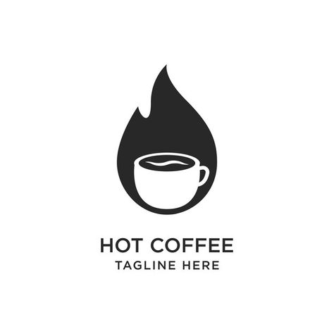 Coffee Logo Design, Mug Logo, Cup Logo, Coffee Logo, About Coffee, Vector Template, Design Vector, Hot Coffee, A Coffee