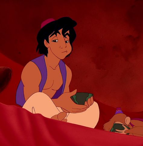 Aladdin just chilling, eating a watermellon half. Legit. Prince Aladdin Aesthetic, Alladin Pfp, Aladdin Animation, Aladdin Icons, Aladdin Fanart, Aladdin Cartoon, Aladdin Aesthetic, Aladin Disney, Prince Disney