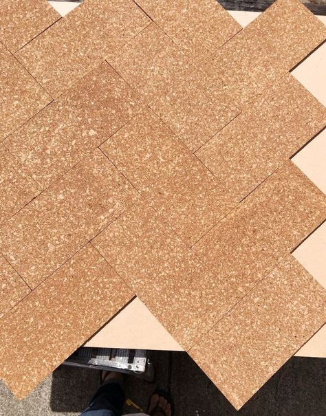 Herringbone Cork Board [flooring in camper] Cork Herringbone Floor, Cork Tiles Ideas Wall Art, Cork Wall Ideas, Cork Flooring Kitchen, Cork Walls, Steampunk Candle Holder, Stealth Van, Board Flooring, Preteen Bedroom