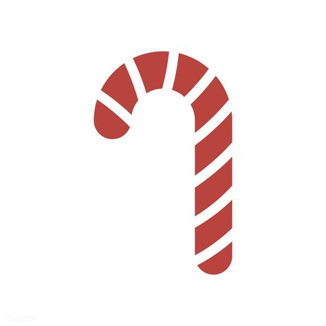 Christmas candy cane decoration icon vector | free image by rawpixel.com Candy Cane Candy, Christmas Candy Cane Decorations, Candy Icon, Holiday Icons, Candy Cane Crafts, Candy Cane Decorations, Widget Board, Icon White, Christmas Apps