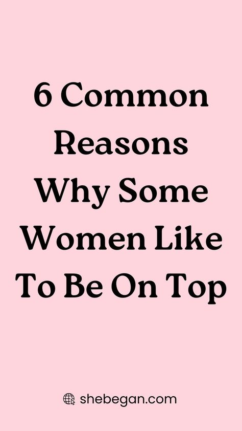 Happy couples usually understand one rule, that they must satisfy each other in every way, including the bedroom. However, men find this difficult to achieve because they are either selfish, or they don’t understand their partners’ bodies or desires. This has led me to answer one of the questions men have regarding female sensual desires. Do women like to be on top?

This article explores some common reasons why some women like to be on top. Bedroom Position Ideas, Happy Couples, Happy Couple, Led, Bedroom