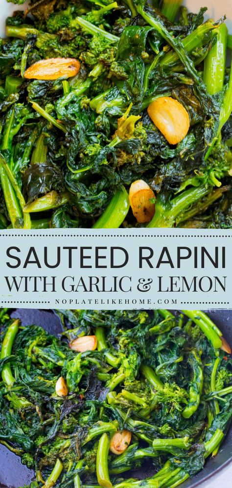 How To Cook Rapini, Italian Broccoli Rabe, Italian Rapini Recipe, Rappini Recipes Side Dishes, Broccoli Rapini Recipes, Broccoli Raab Recipe, Rapini Recipes Side Dishes, Broccoli Rabe Recipes Sauteed, Authentic Italian Vegetable Recipes