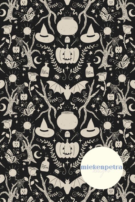 Black and White Spooky Halloween Seamless Pattern Digital Paper Retro Trendy Grunge Pumpkins Bats High Resolution Commercial Use JPG - Etsy Idea Generation, Pattern Collection, Halloween Patterns, Surface Pattern Design, Spooky Halloween, Vintage Halloween, Surface Pattern, Seamless Pattern, Block Print