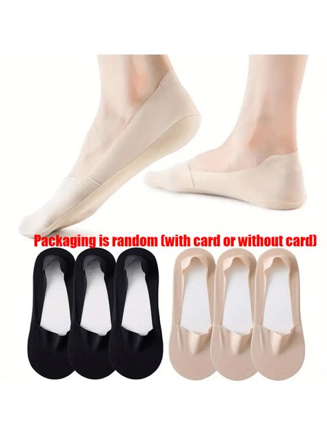 Sports Outdoor 5Pairs Women's Socks Low Cut Liner Non Slip Socks For Women Footies Invisible Socks For Flat BoatI discovered amazing products on SHEIN.com, come check them out! Socks For Flats, Flats Boat, Non Slip Socks, Hiking Accessories, Invisible Socks, Portable Bag, Lace Socks, Women's Socks, Socks For Women