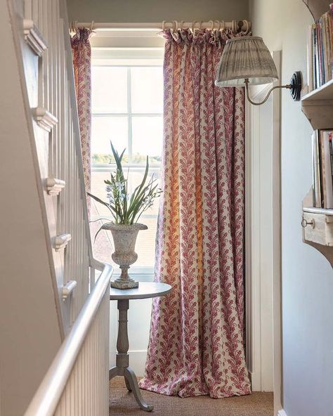 Luxury Curtains, Green Curtains, Raspberry Color, Fabric Inspiration, Made To Measure Curtains, Unusual Design, British Design, Colour Schemes, Playful Design