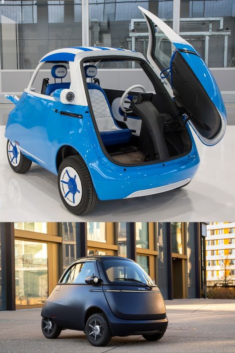 Microlino 2.0: Bridging the gap between motorbike and car Microlino Car, Electric Car Conversion, Rv Holiday, Micro Car, Mini Auto, Bmw Isetta, Microcar, Tiny Cars, Concept Motorcycles