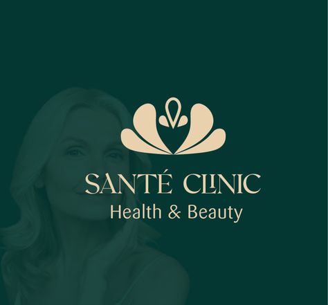 Logo - SANTÉ CLINIC Personal Project on Behance Logo For Beauty Clinic, Skin Clinic Logo, Health And Beauty Logo, Beauty Clinic Logo, Logo Clinic, Clinic Logo Design, Graphic Designer Studio, Chinese Logo, Logo Branding Design