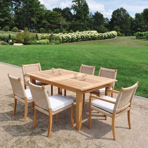 Hudson Collection by Kingsley Bate Meja Sofa, Elegant Outdoor Furniture, Transitional Dining Chairs, Teak Outdoor Furniture, Teak Dining Table, Extension Dining Table, Teak Outdoor, Teak Furniture, How To Clean Furniture