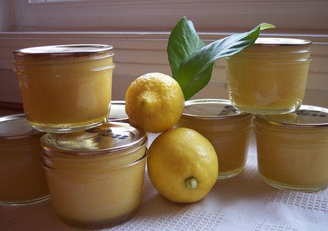 This creamy, tart, sweet lemon curd is like sunshine in a jar. And with only 4 ingredients, it's easy to add a little sunshine to your life! Homemade Lemon Curd, Citrus Recipes, Canned Goods, Tasty Kitchen, Sweet Lemon, Camping Recipes, Recipe Community, Organized Life, Sweet Food