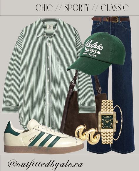 Adidas Outfit, Mode Inspo, Green Shirt, Mom Outfits, Casual Style Outfits, Lookbook Outfits, Outfits Casuales, Daily Outfits, Look Fashion