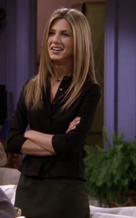 Season 6 Rachel Green Hair, Rachel Green Season 4 Hair, Estilo Rachel Green, Rachel Green Hair, Aniston Hair, Rachel Green Style, Jeniffer Aniston, Rachel Green Outfits, Jennifer Aniston Hair