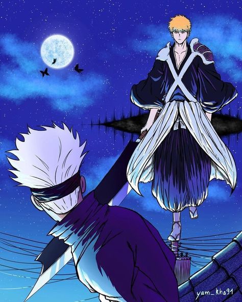 Bleach X Jujutsu Kaisen, Bleach Crossover, Bleach Pictures, Bleach Funny, Bleach Anime Ichigo, All Anime Characters, Bleach Anime Art, Bleach Fanart, Bleach Characters