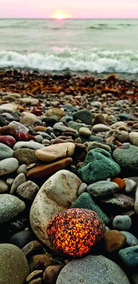 Lake Michigan Stones, Rock Identification, Gem Hunt, Rock Tumbling, Michigan Road Trip, Rock Hunting, Rocks And Fossils, Geology Rocks, Rock Minerals