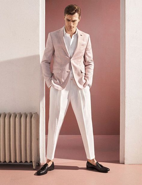 Supermodel Clement Chabernaud Models Zara Spring Summer 2018 Suits Pastel Suit, Zara Spring, Look Rose, Mens Fashion Editorial, Mens Fashion Casual Winter, Future Dreams, Mens Editorial, Mens Fashion Photography, Suit Men