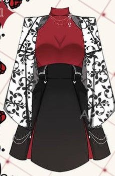 Aries Outfits, Red And White Dress, Clothing Design Sketches, Doll Dress Patterns, Fashion Drawing Dresses, Anime Inspired Outfits, Drawing Anime Clothes, Dress Design Sketches, Futuristic Fashion