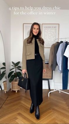 Winter Office Outfits Women Business, Winter Office Attire, Professional Outfits Women Classy, Winter Office Outfits Women, Spring Work Outfits For Women, Office Outfit Women Business, Spring Office Outfits, Corporate Attire Women, Smart Casual Work Outfit Women